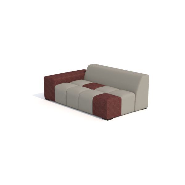 Blow Sofa 2 Seater Left End Bw 05 Red