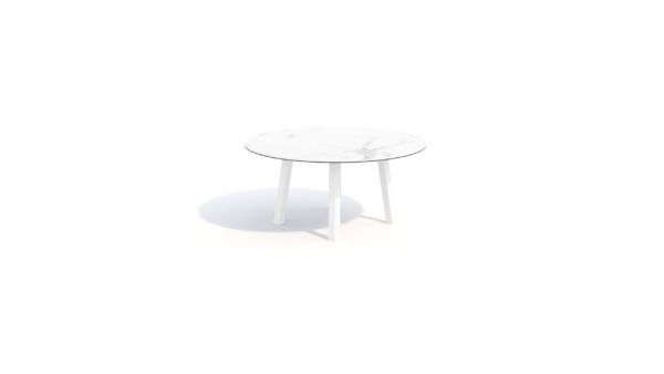 Dining Table Round Alu Ceramic Top Dt 41