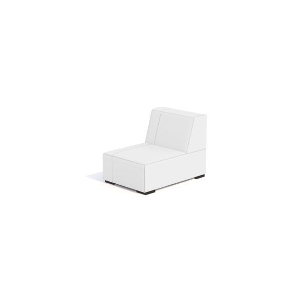 Moodze Sofa Mood Center Mdz 01 White Leather