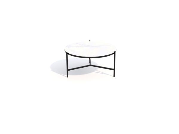 Round Coffee Table Ceramic Top Ct 32