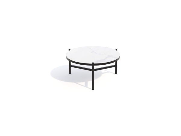 Round Coffee Table Ceramic Top Ct 33