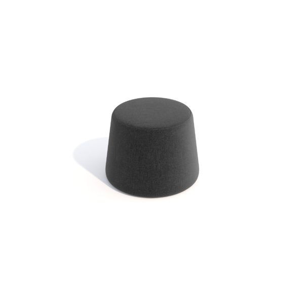 Round Pouf Sooty 3758